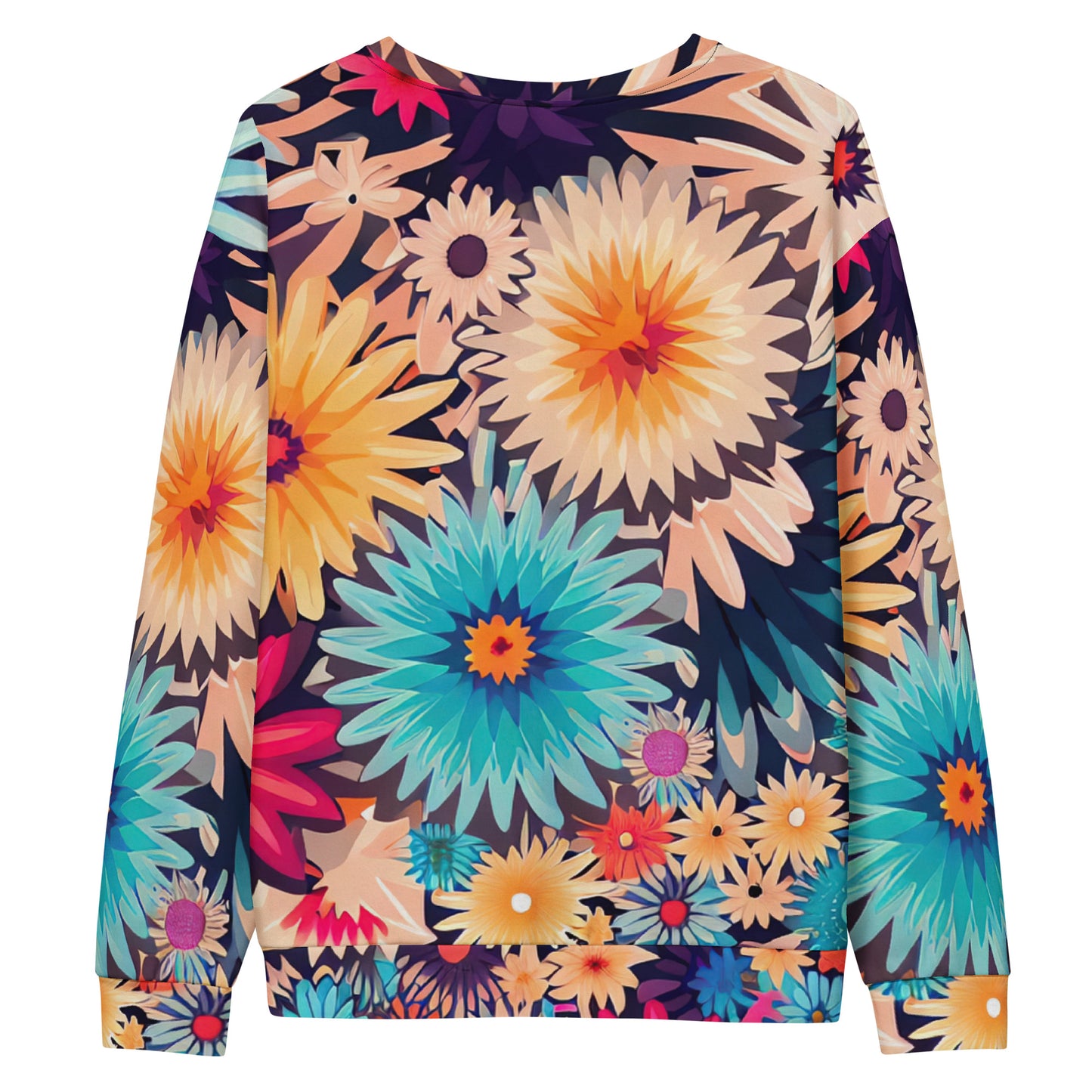 DMV 0404 Floral Unisex Sweatshirt