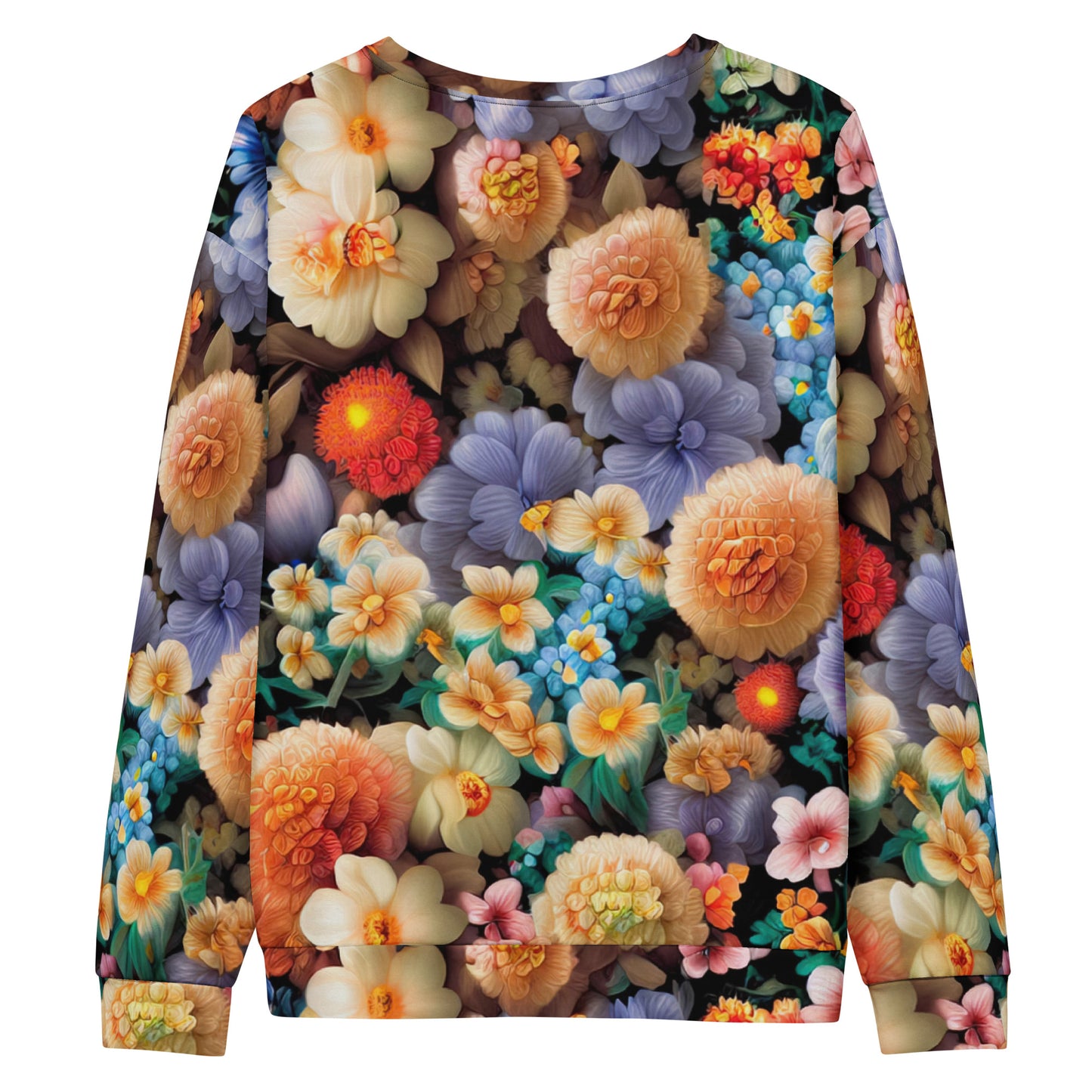 DMV 0302 Floral Unisex Sweatshirt