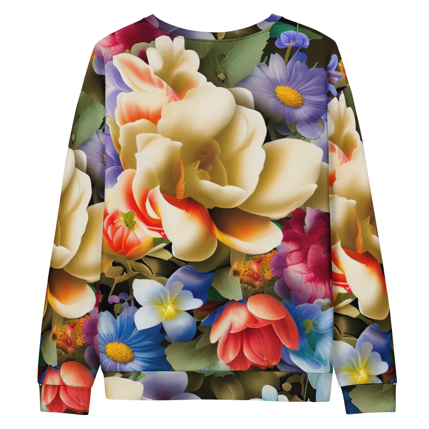 DMV 0268 Floral Unisex Sweatshirt