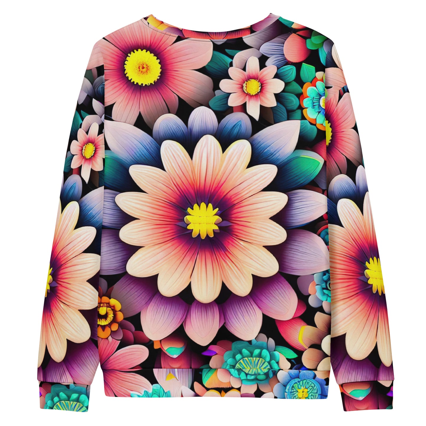 DMV 0515 Floral Unisex Sweatshirt