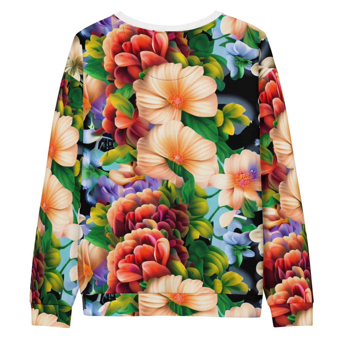 DMV 1115 Floral Unisex Sweatshirt