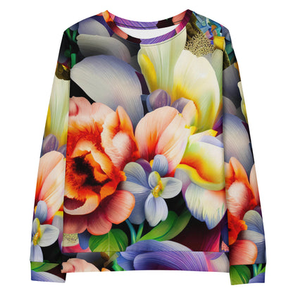 DMV 0081 Floral Unisex Sweatshirt