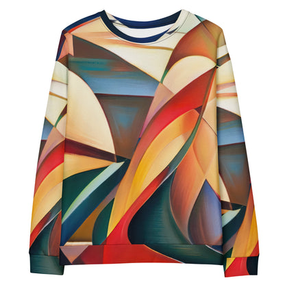 DMV 0015 Abstract Art Unisex Sweatshirt