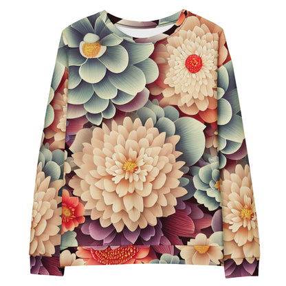 DMV 0031 Floral Unisex Sweatshirt