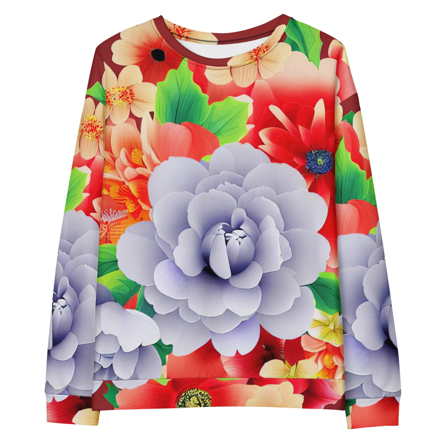 DMV 0035 Floral Unisex Sweatshirt