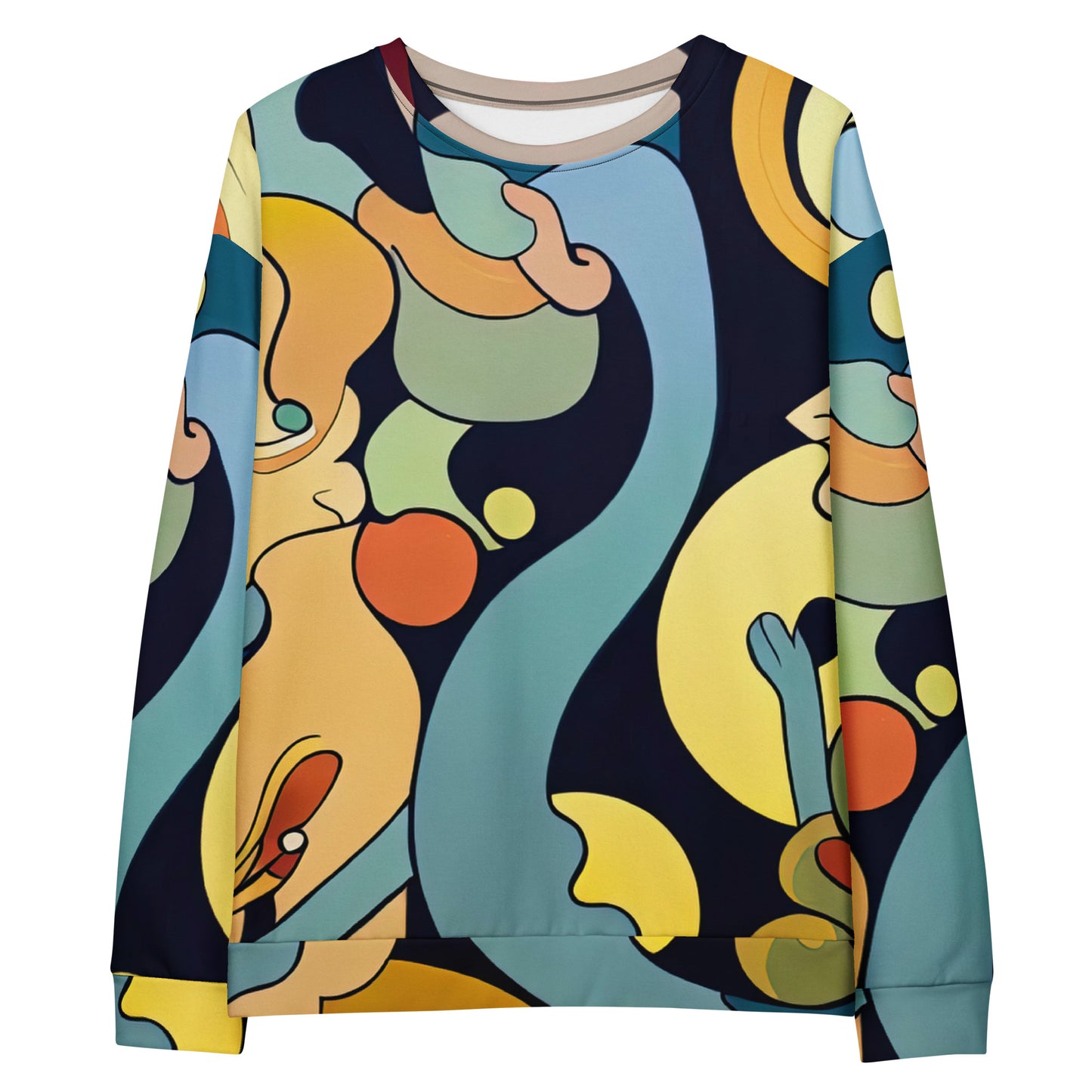 DMV 0242 Retro Art Unisex Sweatshirt