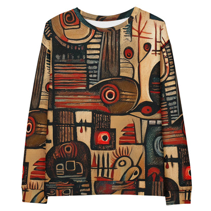 DMV 0256 Retro Art Unisex Sweatshirt