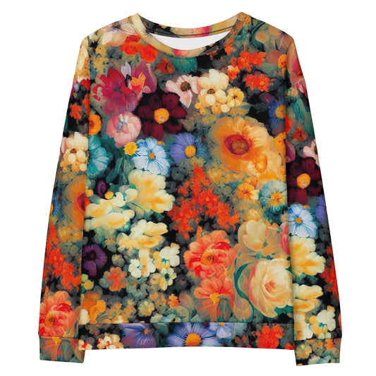 DMV 0150 Floral Unisex Sweatshirt