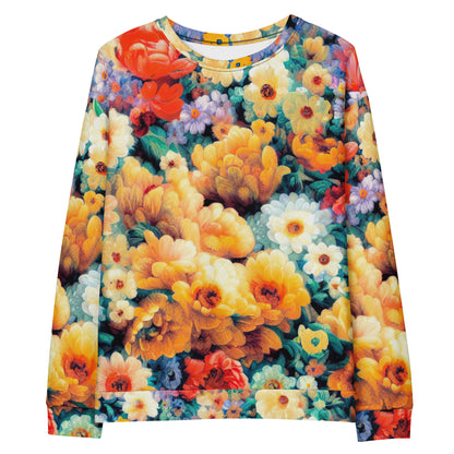 DMV 0146 Floral Unisex Sweatshirt