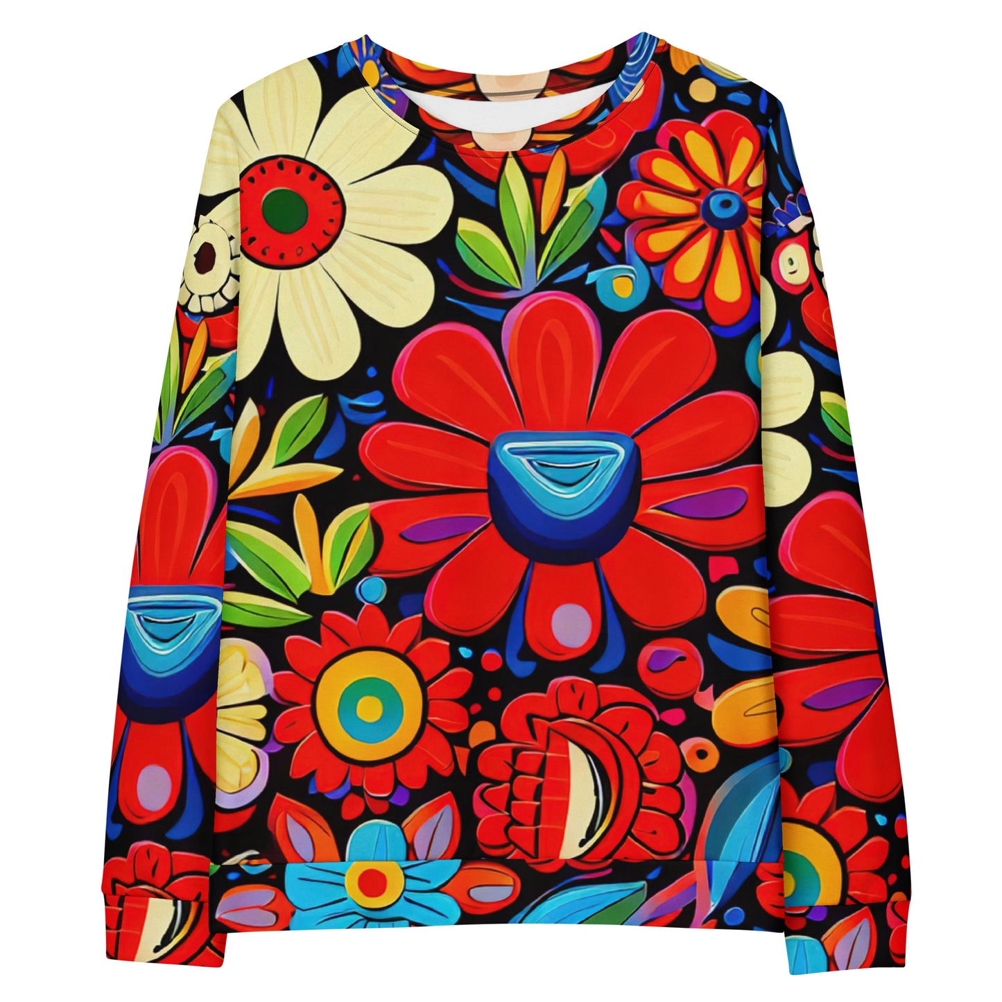 DMV 0178 Floral Unisex Sweatshirt