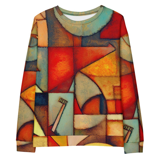 DMV 0298 Retro Art Unisex Sweatshirt