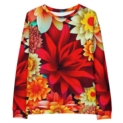 DMV 0419 Floral Unisex Sweatshirt