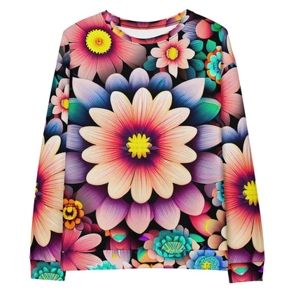 DMV 0515 Floral Unisex Sweatshirt