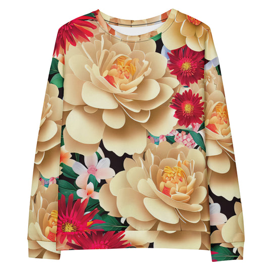 DMV 2073 Floral Unisex Sweatshirt