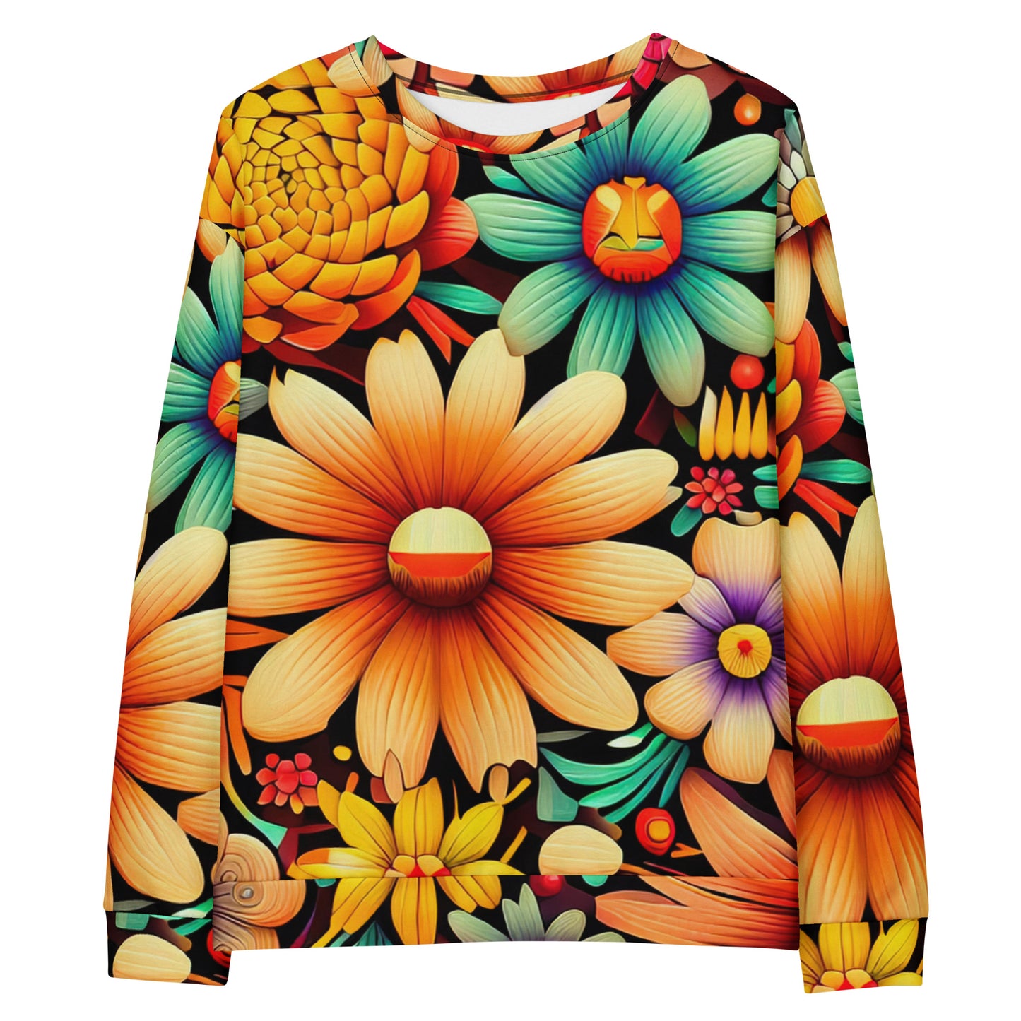 DMV 1757 Floral Unisex Sweatshirt