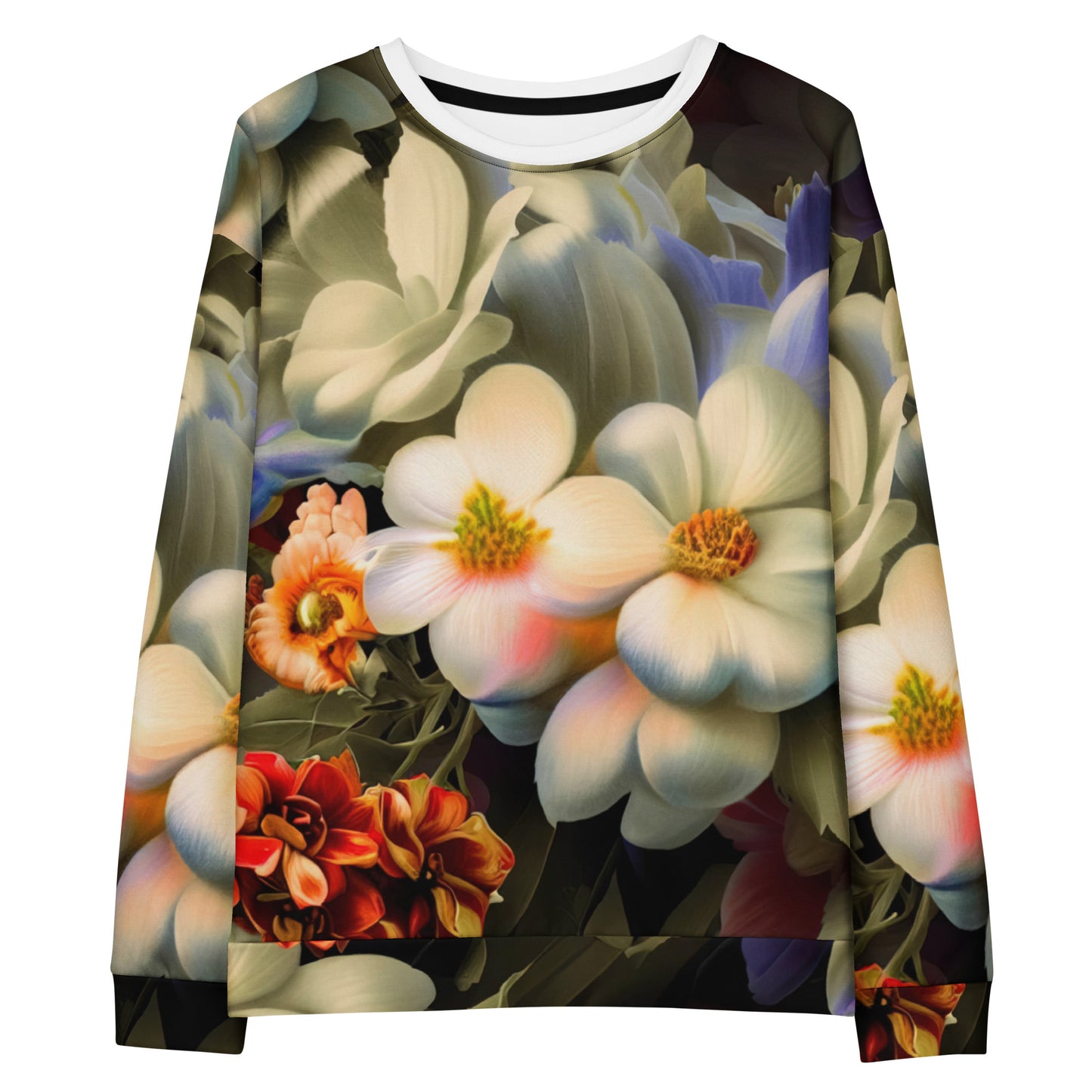 DMV 0996 Floral Unisex Sweatshirt