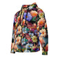 DMV 0043 Floral Unisex zip hoodie