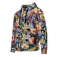 DMV 0114 Floral Unisex zip hoodie