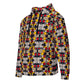 DMV 0142 Geo Boho Unisex zip hoodie