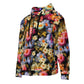 DMV 1522 Floral Unisex zip hoodie