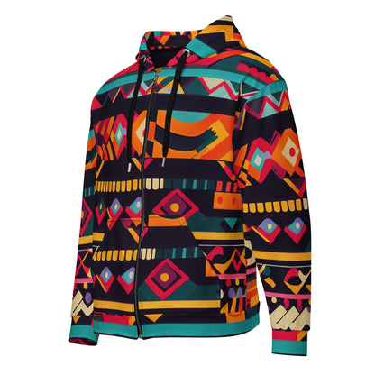 DMV 0409 Boho Unisex zip hoodie