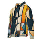 DMV 0433 Abstract Art Unisex zip hoodie