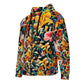 DMV 0956 Floral Unisex zip hoodie