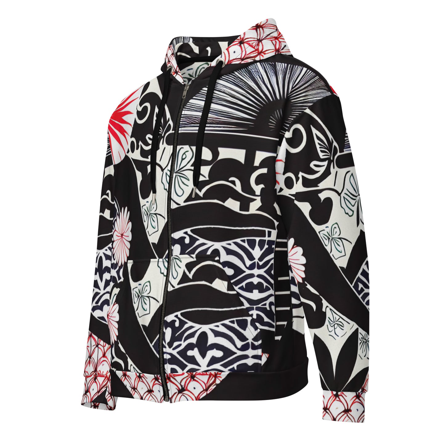 DMV 0585 Boho Unisex zip hoodie