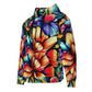 DMV 0512 Floral Unisex zip hoodie