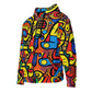 DMV 0565 Psy Art Unisex zip hoodie