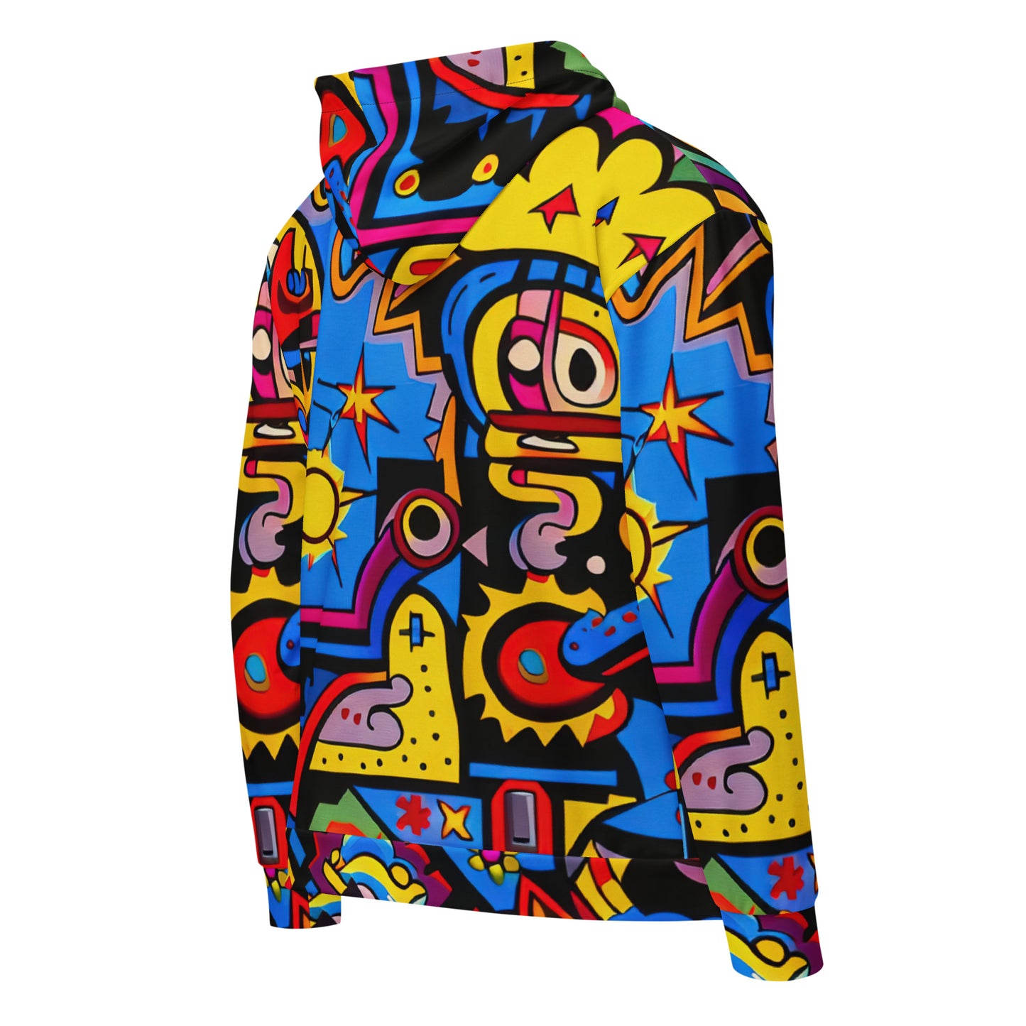 DMV 0235 Psy Art Unisex zip hoodie