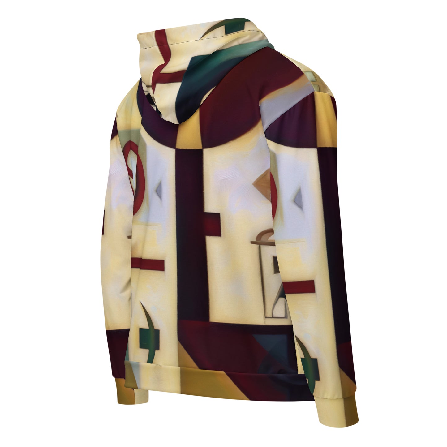 DMV 0083 Abstract Art Unisex zip hoodie