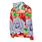 DMV 0035 Floral Unisex zip hoodie