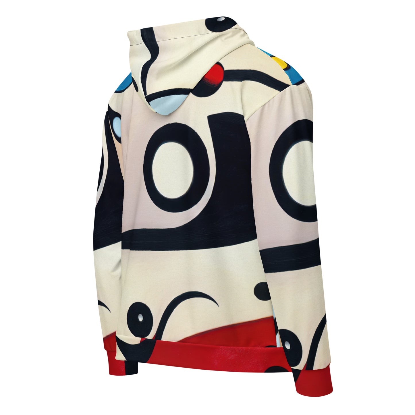 DMV 0039 Retro Art Unisex zip hoodie