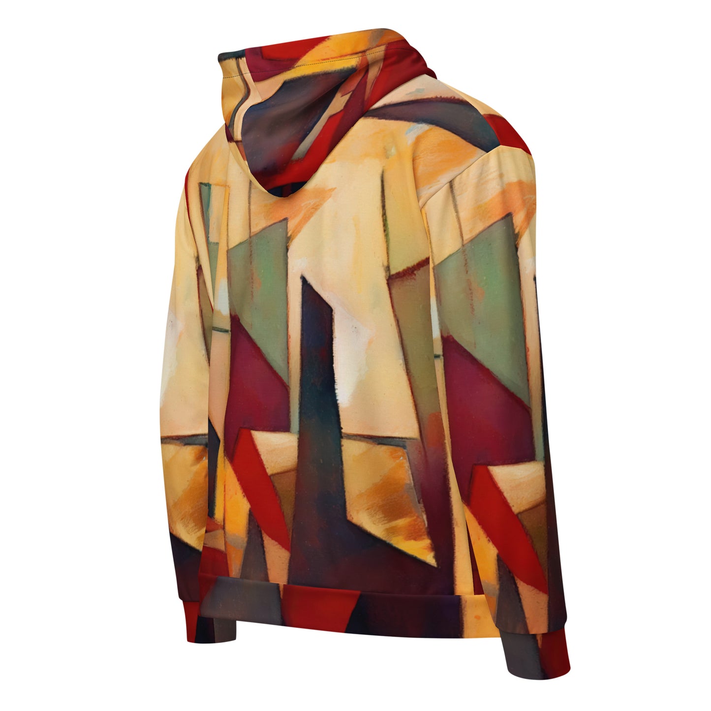 DMV 0251 Abstract Art Unisex zip hoodie