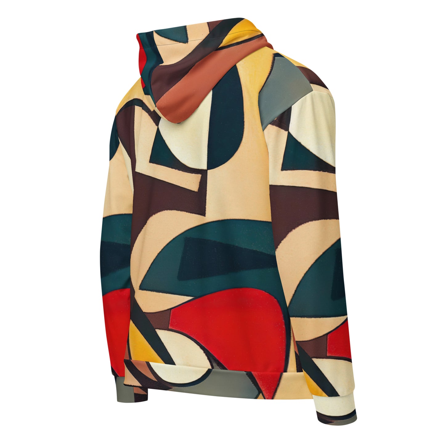 DMV 0296 Abstract Art Unisex zip hoodie