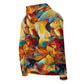 DMV 0416 Abstract Art Unisex zip hoodie