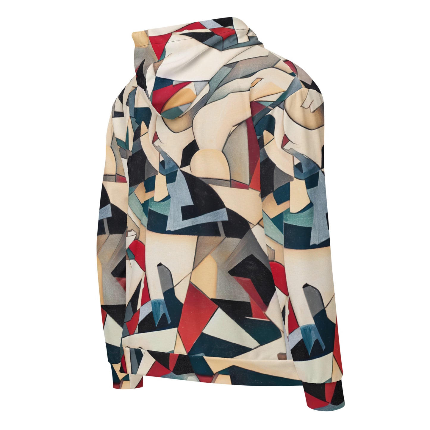 DMV 0508 Abstract Art Unisex zip hoodie