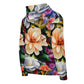 DMV 0664 Floral Unisex zip hoodie