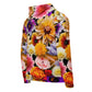 DMV 0532 Floral Unisex zip hoodie