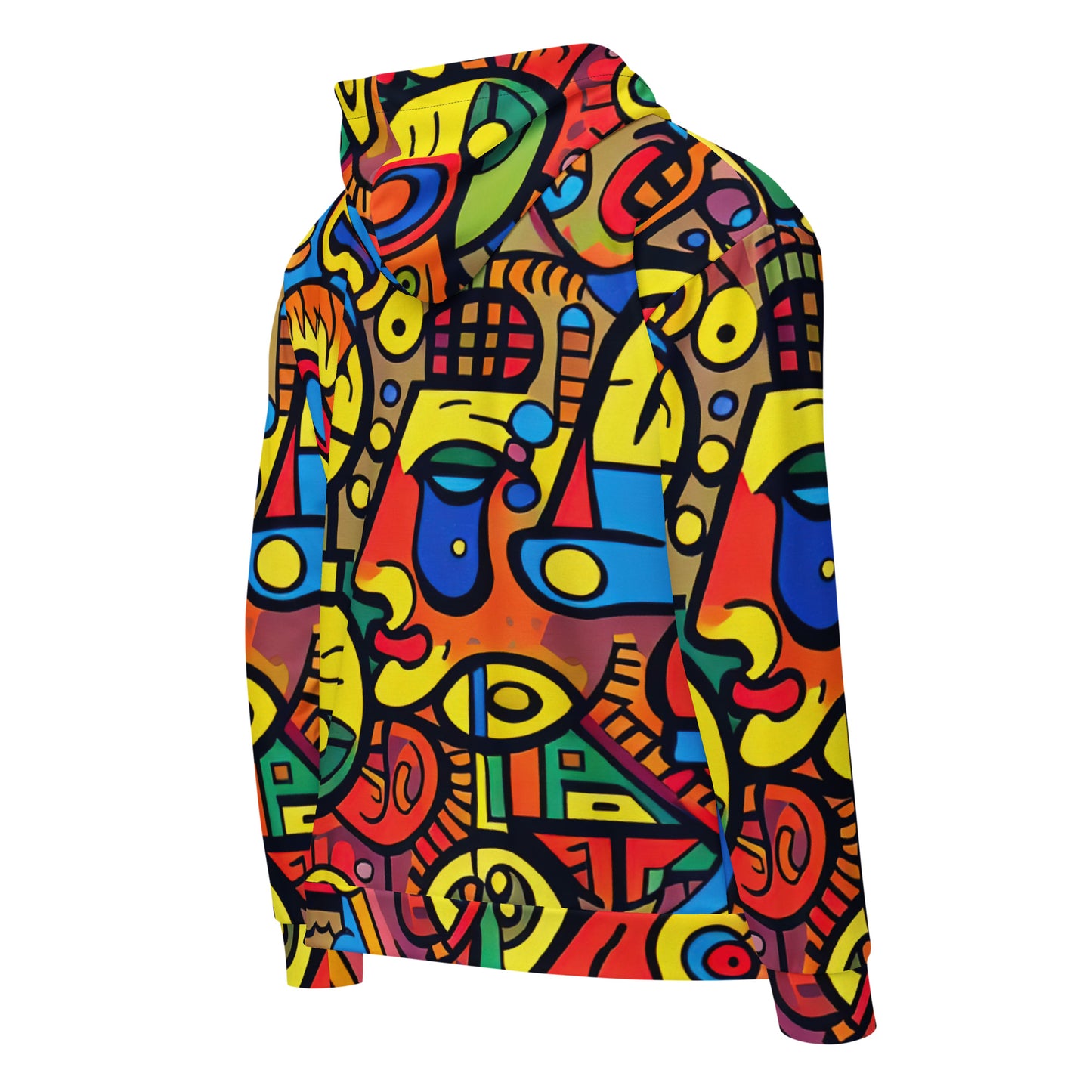 DMV 0565 Psy Art Unisex zip hoodie