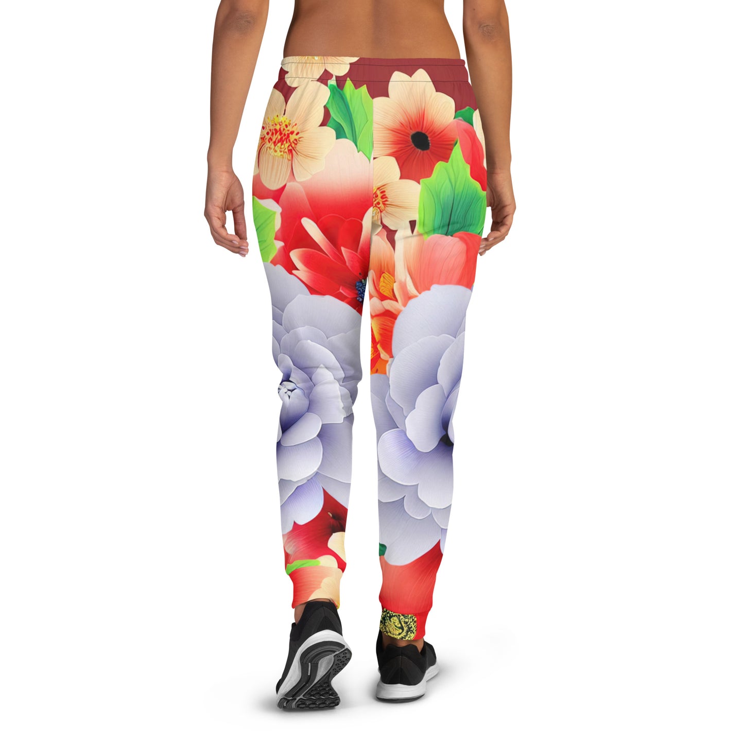 DMV 0035 Floral Women's Joggers