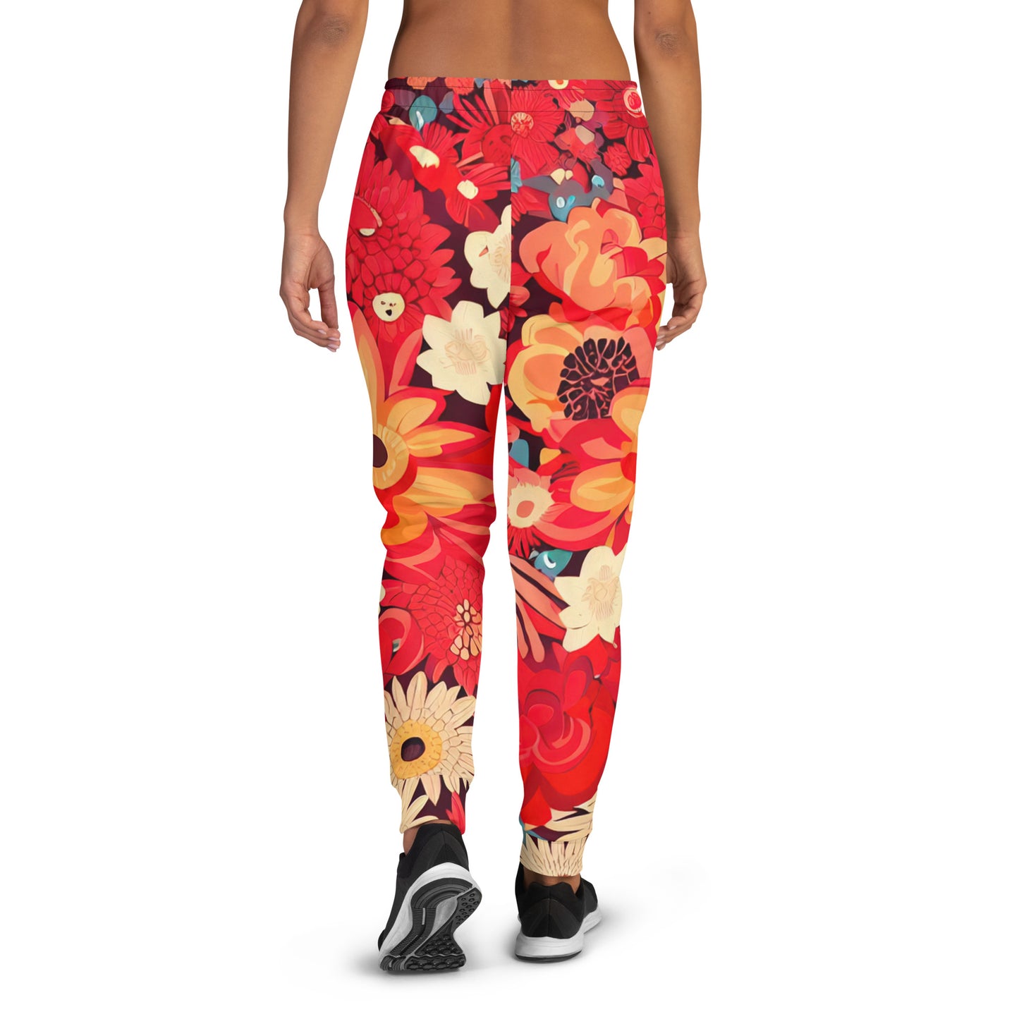 DMV 0105 Floral Women's Joggers