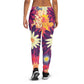 DMV 0097 Floral Women's Joggers