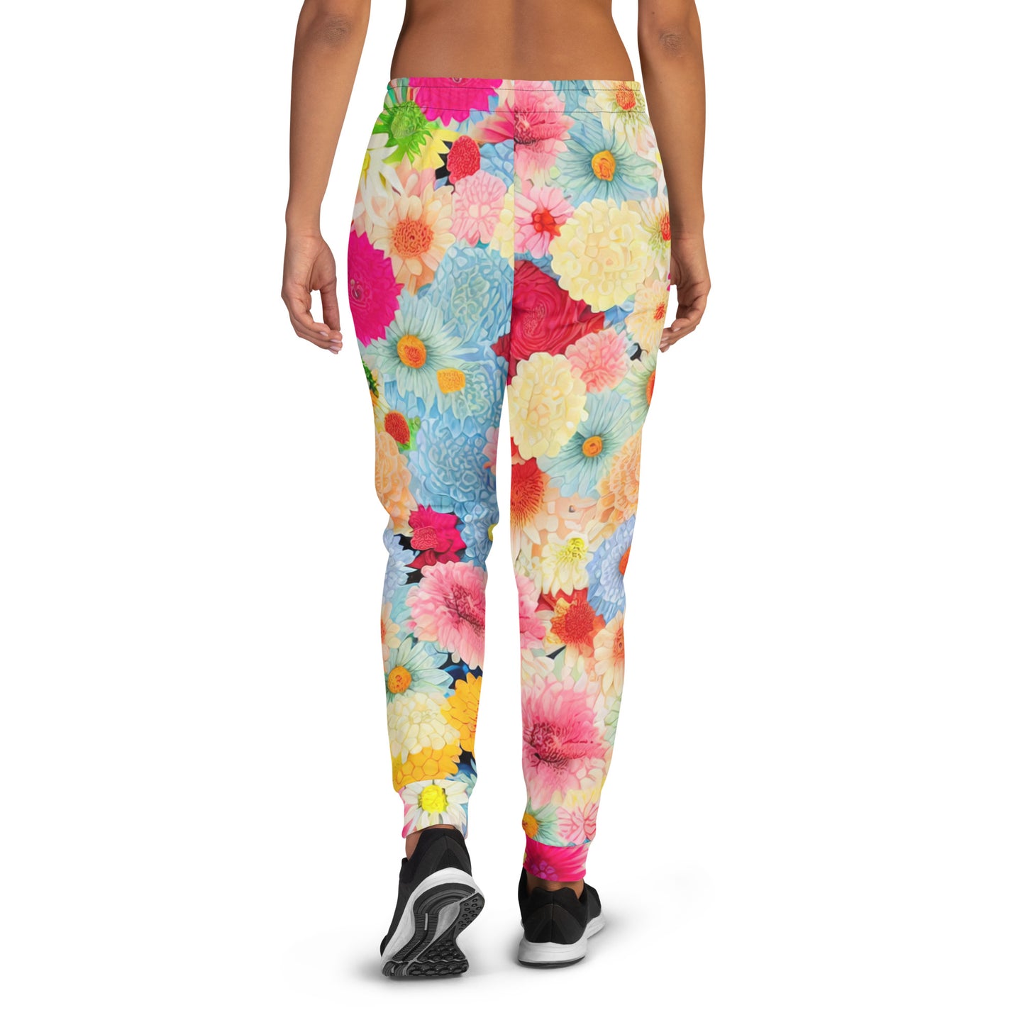 DMV 0106 Floral Women's Joggers