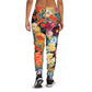 DMV 0150 Floral Women's Joggers