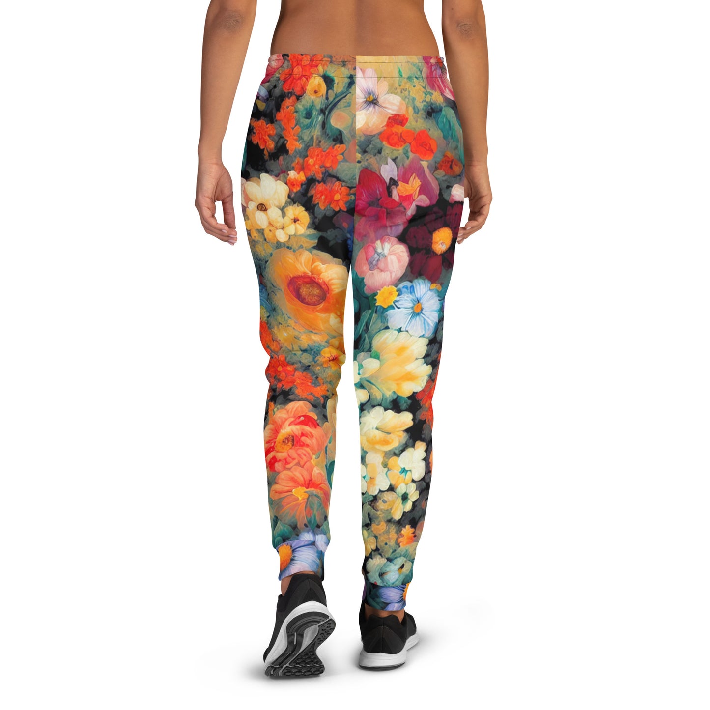 DMV 0150 Floral Women's Joggers