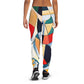 DMV 0144 Abstract Art Women's Joggers