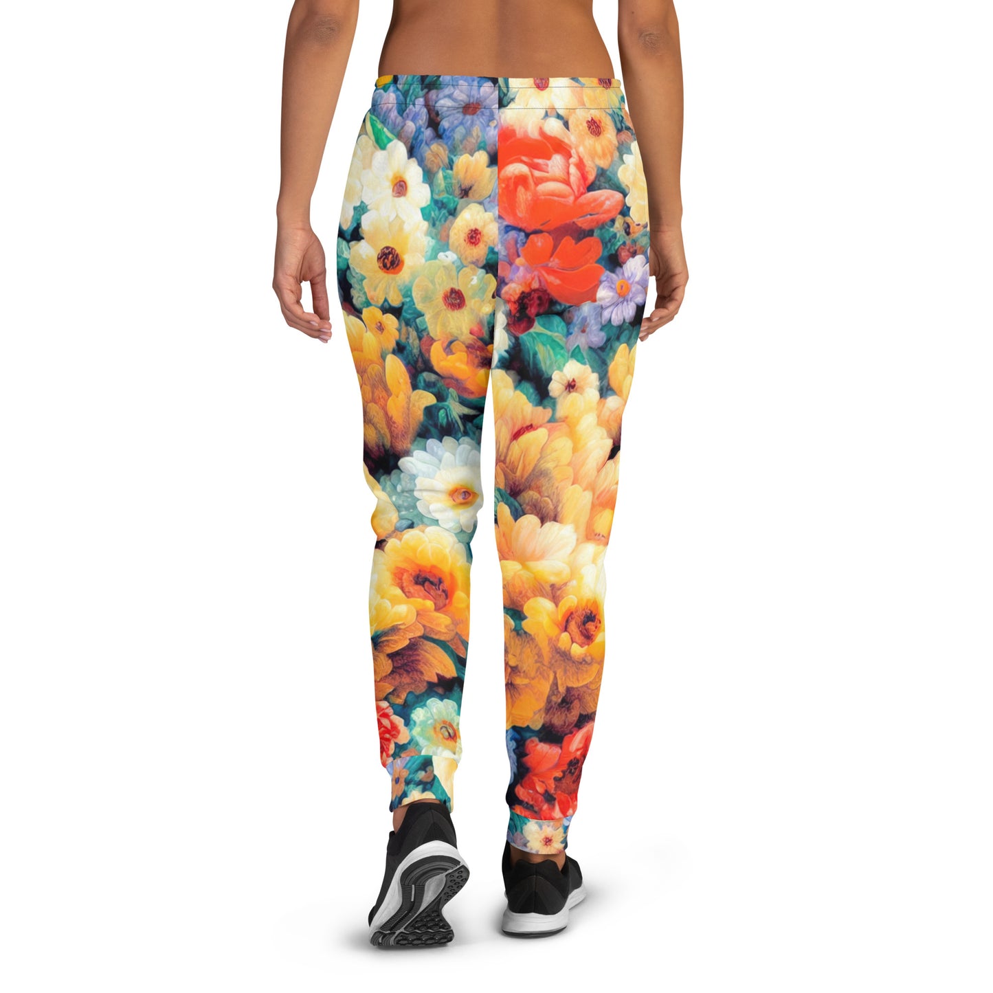 DMV 0146 Floral Women's Joggers