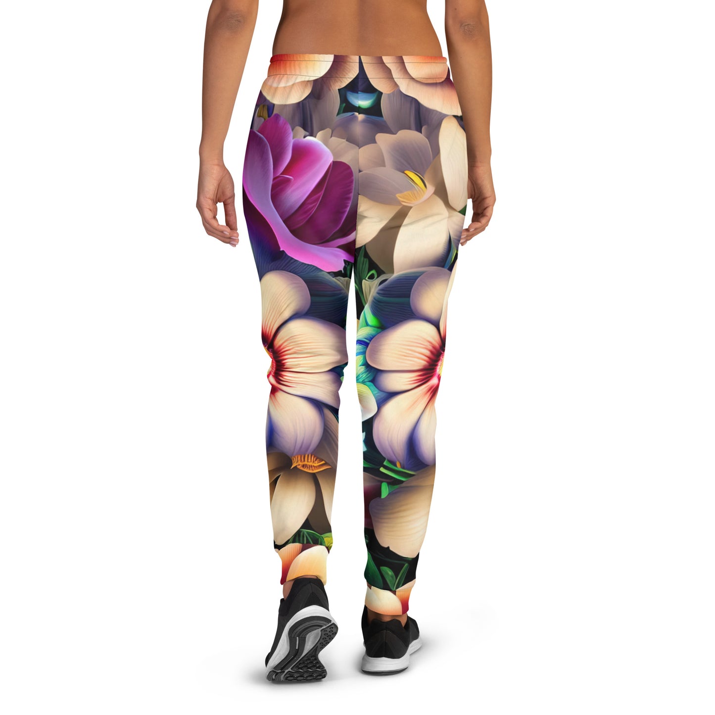 DMV 0206 Floral Women's Joggers